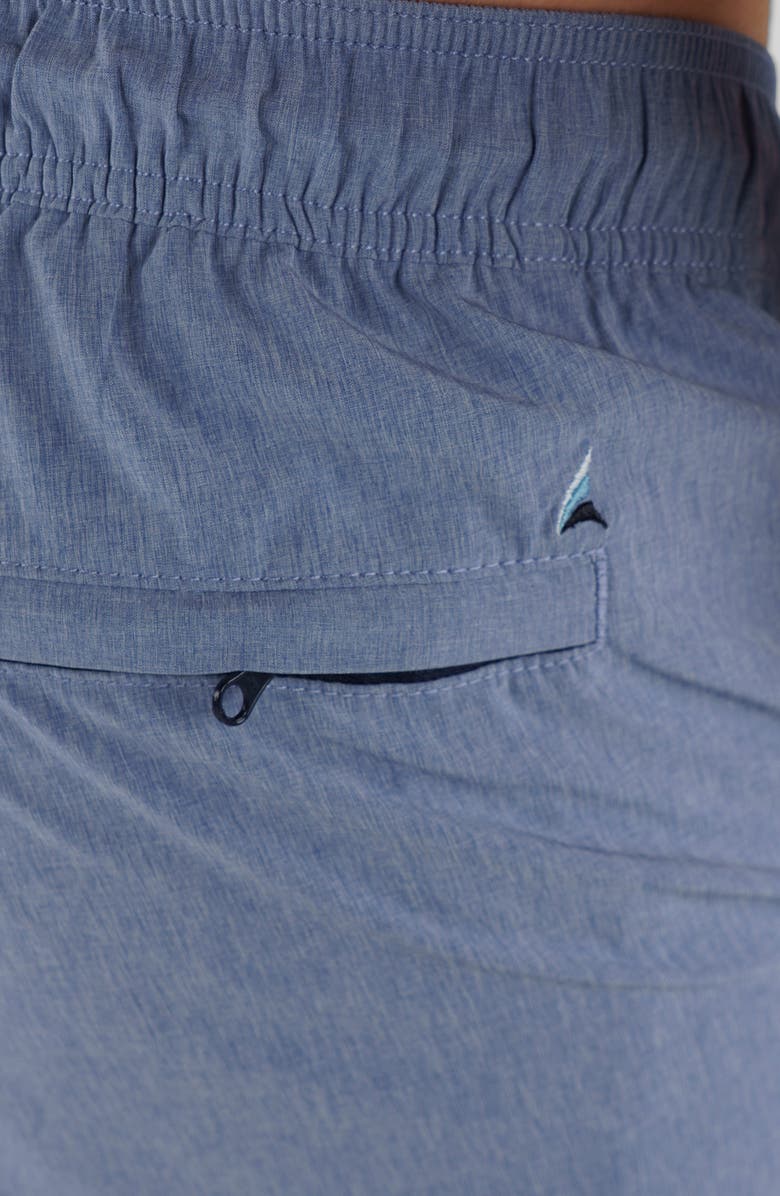 Tailor Vintage Hybrid 4-Way Stretch Swim Shorts, Alternate, color, Infinity Heather