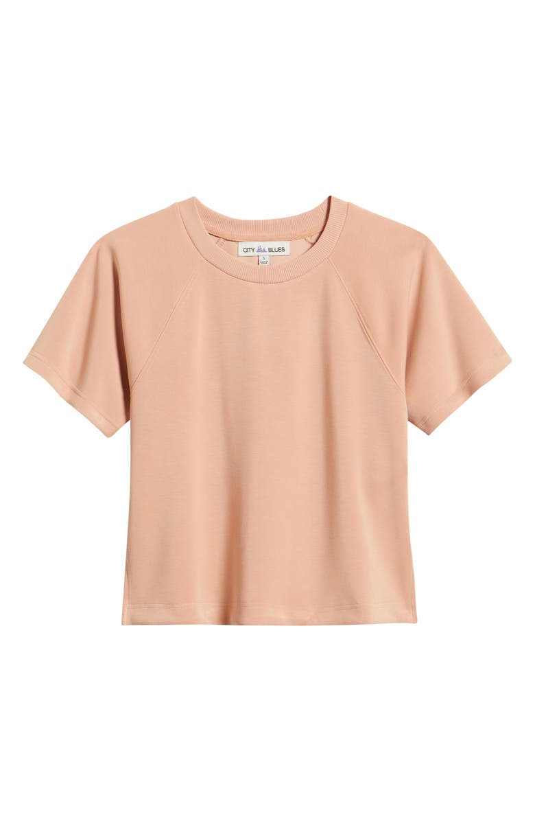 CITY BLUES Raglan Sleeve T-Shirt, Alternate, color, Conch