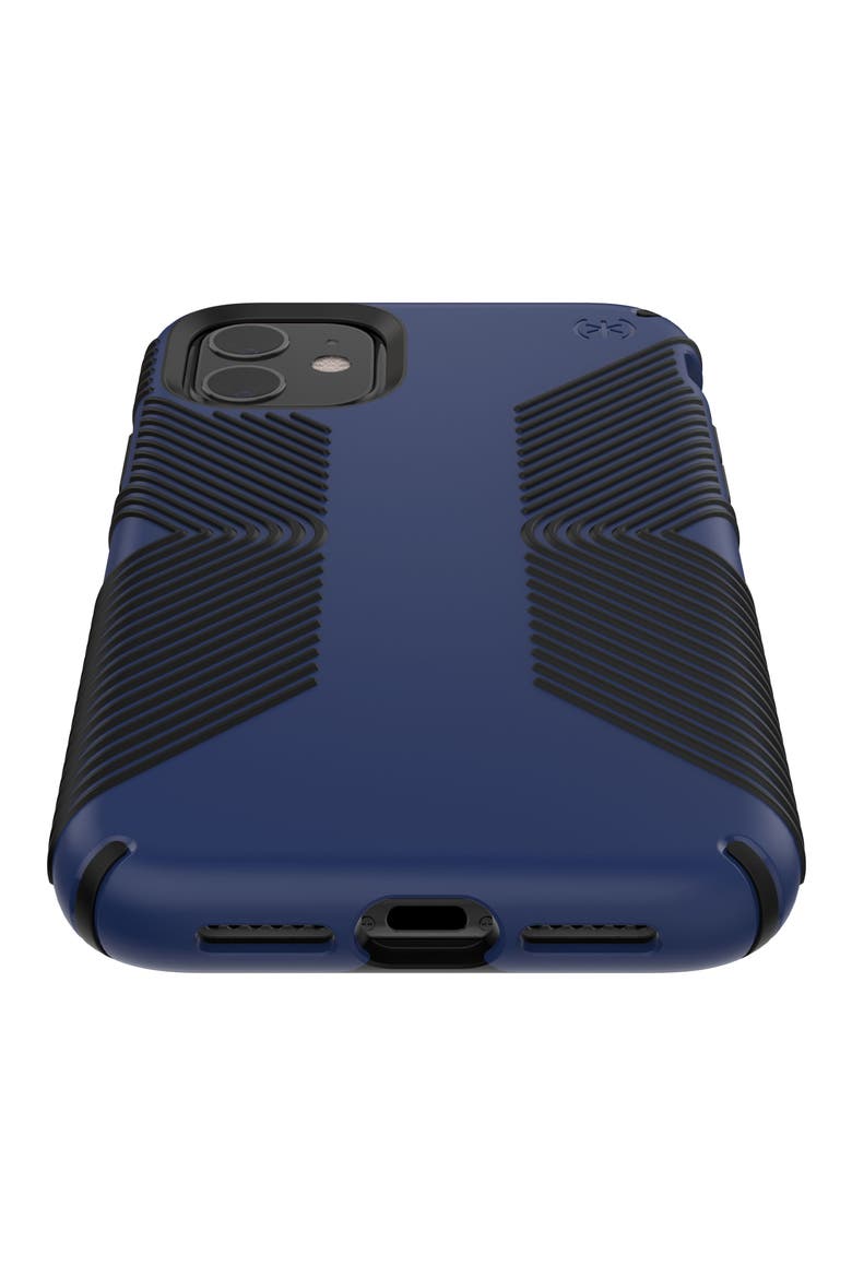 Presidio® GRIP iPhone 11 Case, Alternate, color, COASTAL BLUE/ BLACK