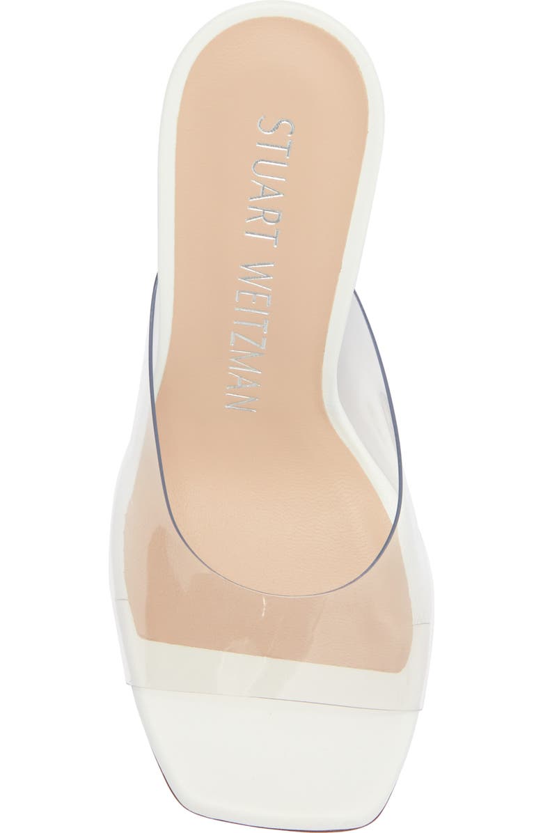 Stuart Weitzman Tia 100 Lucite<sup>®</sup> Wedge Sandal, Alternate, color,