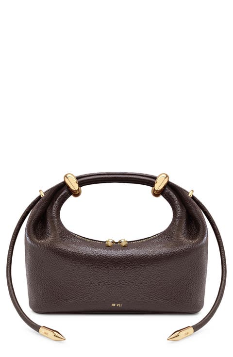 Ellie Metal Ring Clutch
