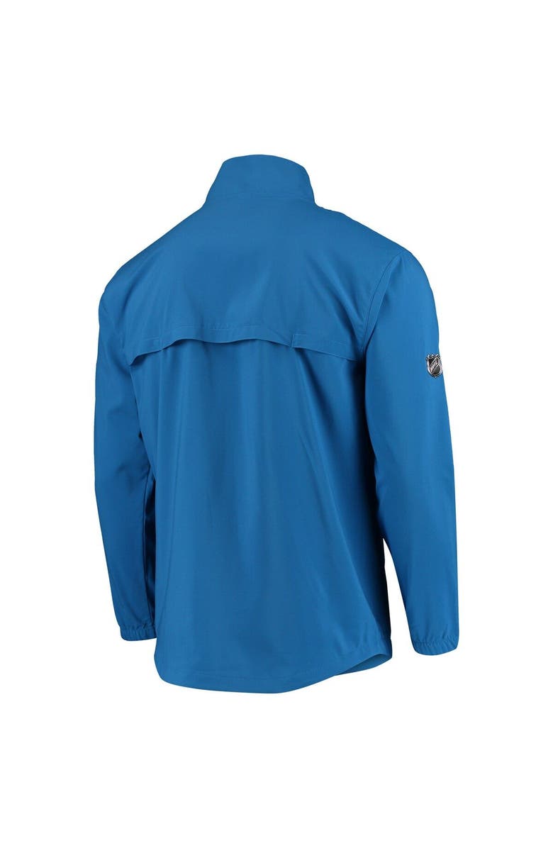 FANATICS Men's Fanatics Branded Blue Winnipeg Jets Alternate Logo Rinkside Mock Full-Zip Jacket, Alternate, color, Blue