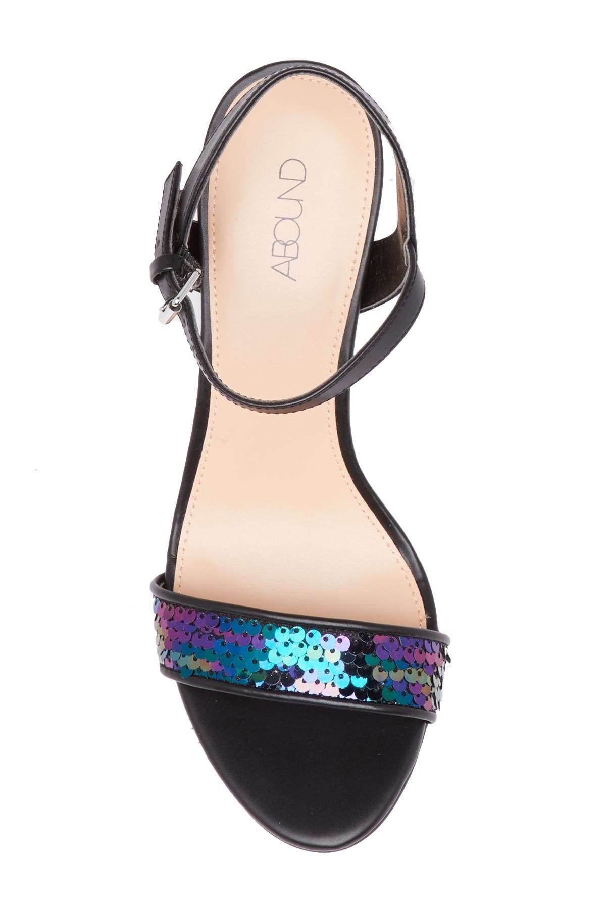 Abound Steph Sequin Block Heel Sandal, Alternate, color, 