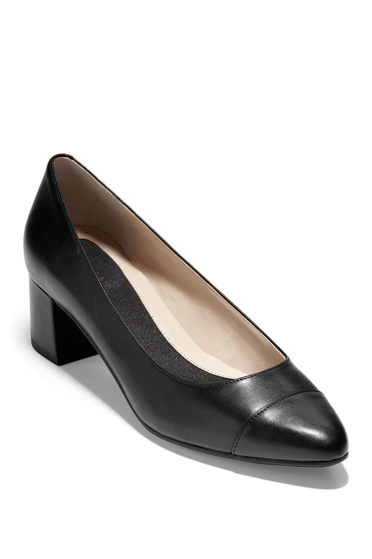 Cole Haan The Go-To Waterproof Block Heel Pump - Wide Width Available