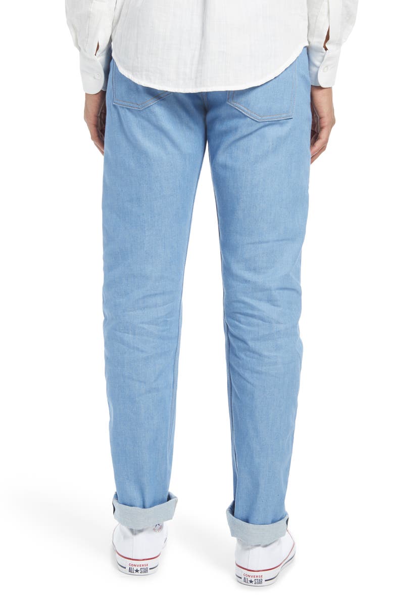 Naked & Famous Denim Naked & Famous Weird Guy Slim Fit Selvedge Jeans, Alternate, color,