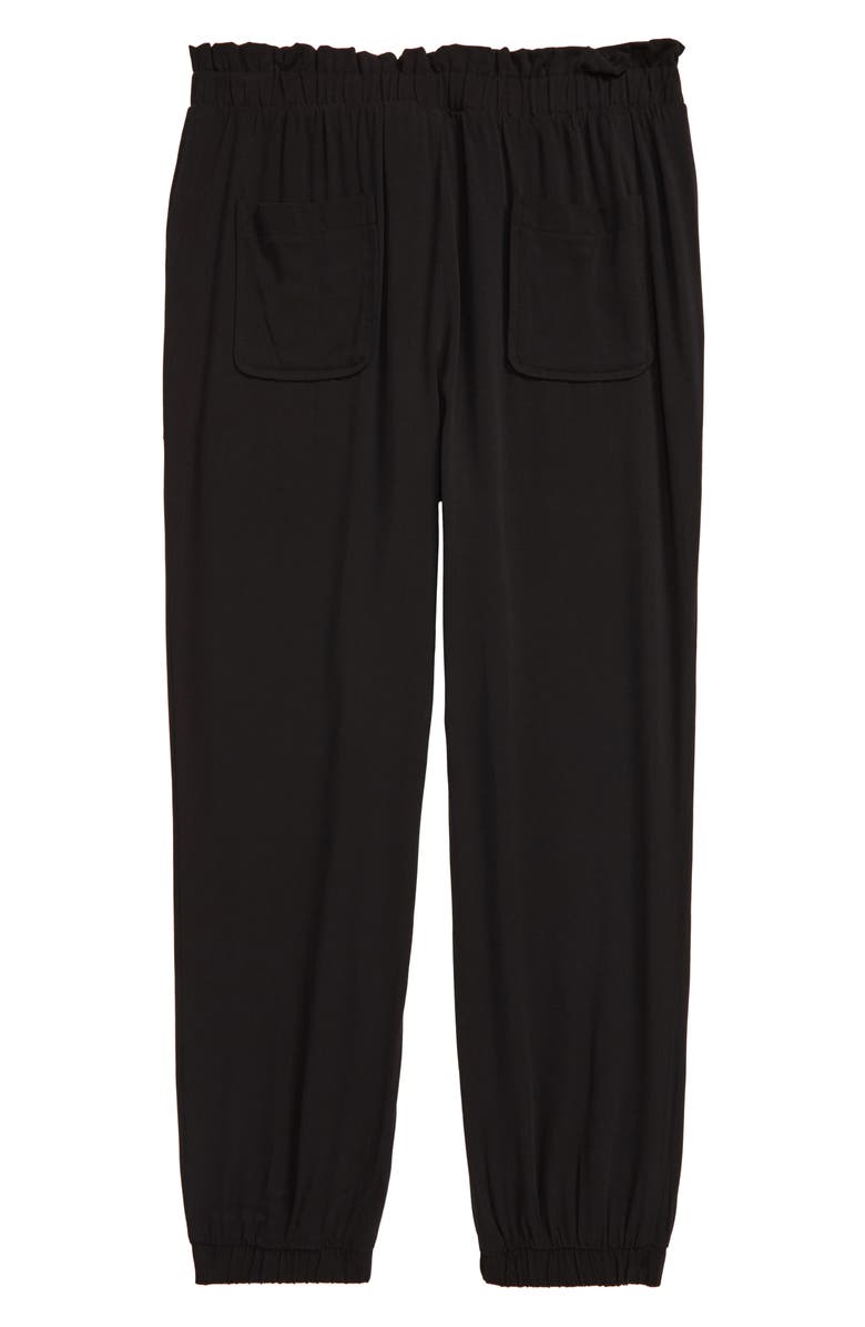 Good Luck Girl Paperbag Waist Jogger Pants, Alternate, color, 