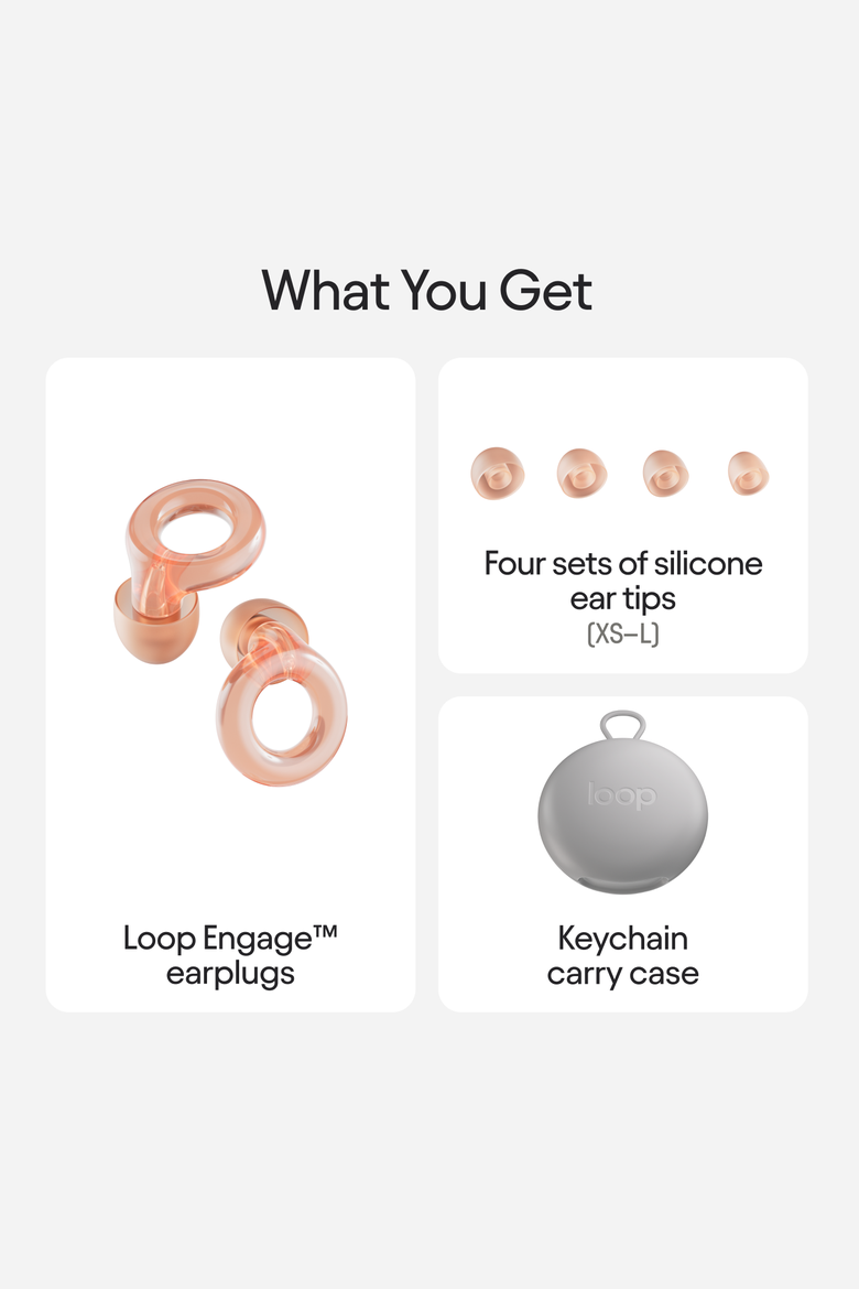 Engage 2 Earplugs for Social Gatherings, Conversation, Parenting & More, Alternate, color, Rose