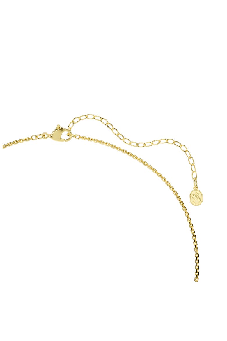 Hyperbola Spiral Pendant Necklace, Alternate, color, GOLD/ WHITE