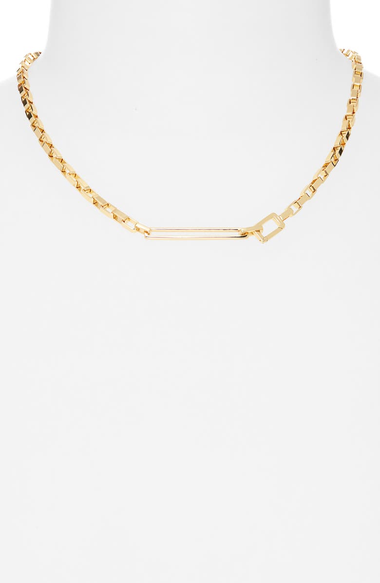 gorjana Nico Link Necklace, Alternate, color, 