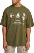 G-STAR Archive Boxy Organic Cotton Graphic T-Shirt