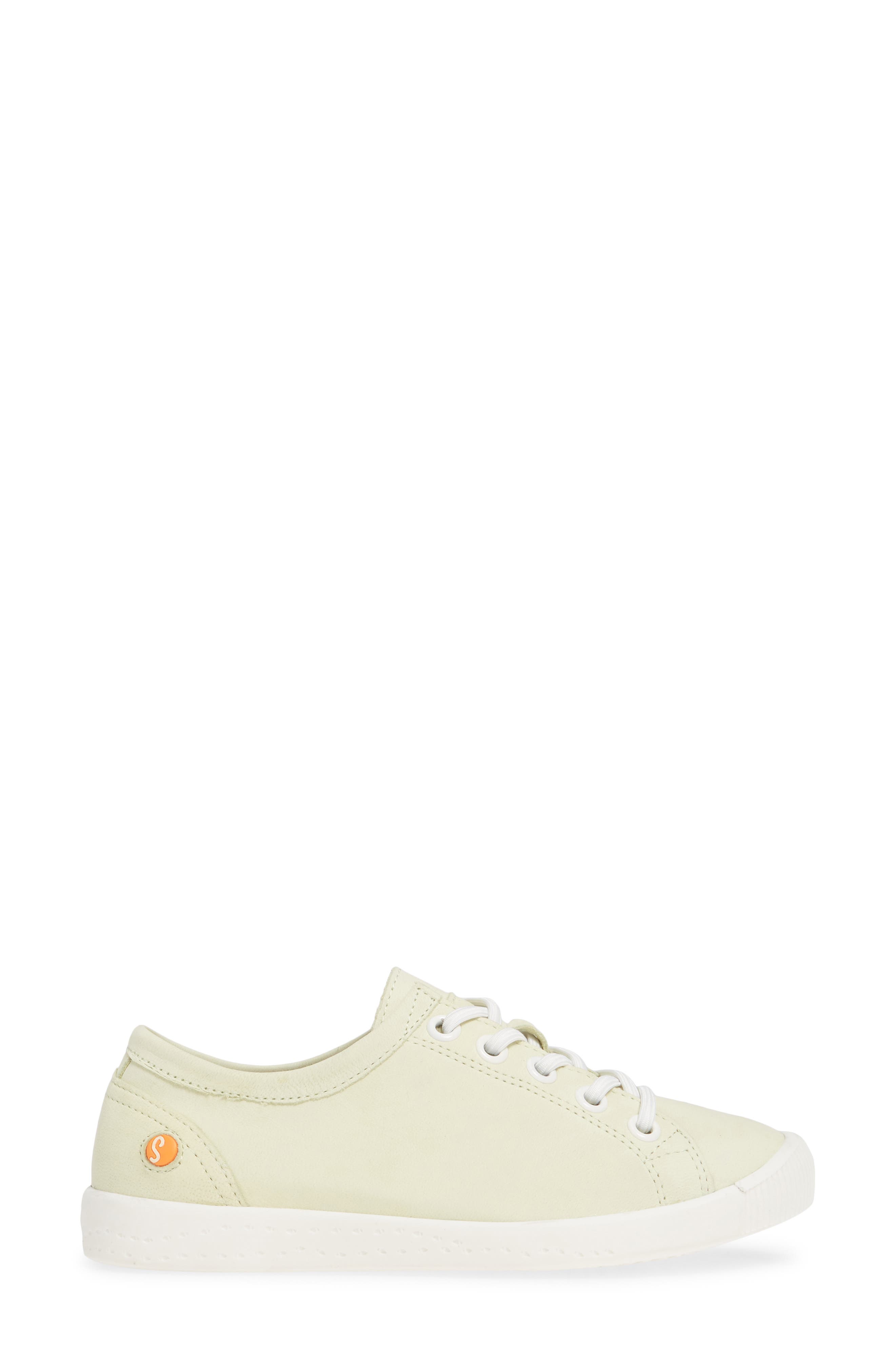 Softinos by Fly London Isla Sneaker, Alternate, color, 632 Olive Washed Leather