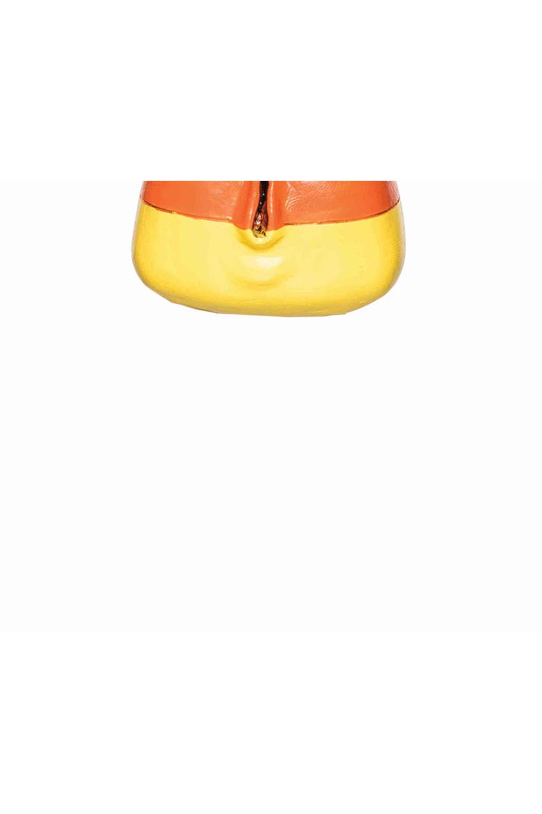 Boo Face Candy Corn Halloween Small Figurine, Alternate, color, Orange