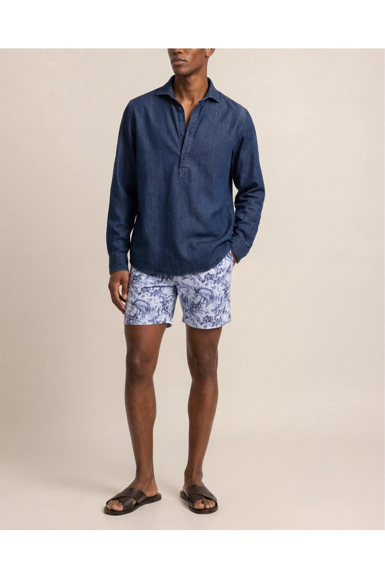 Cesare Relaxed Fit Shirt, Main, color, LAGO BLUE