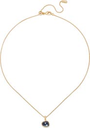 Dean Davidson Cala Iridescent Hematite Pendant Necklace