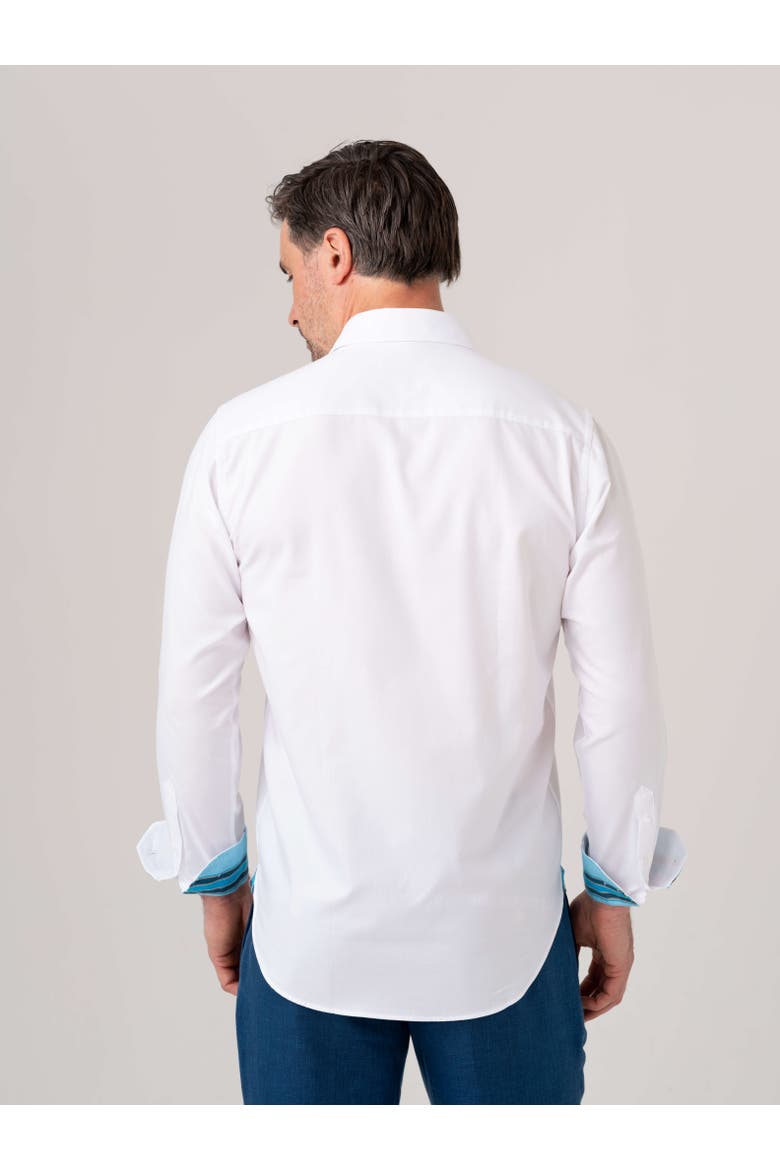 Button Up Shirt, Alternate, color, White