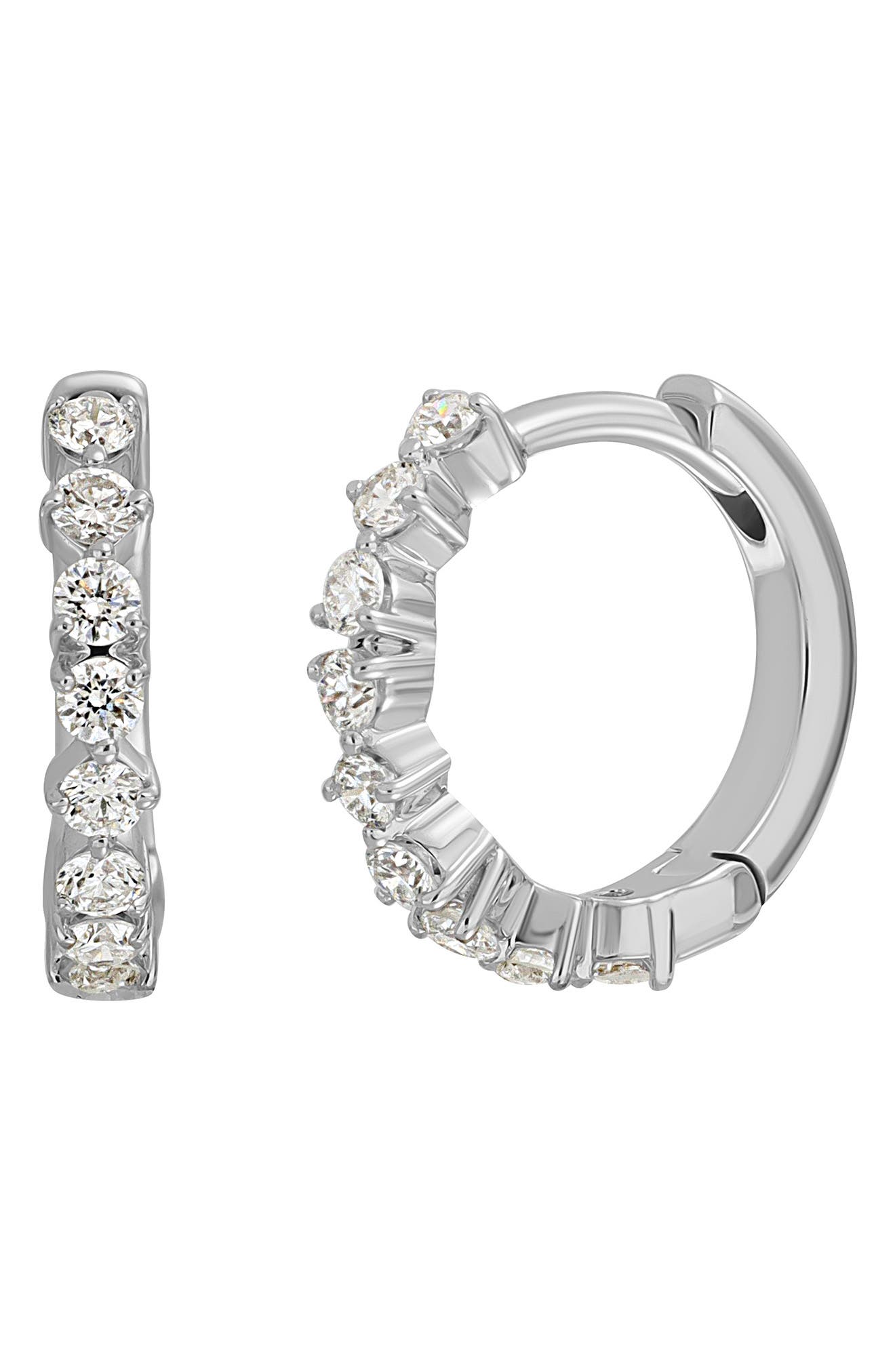 Bony Levy Rita Diamond Hoop Earrings