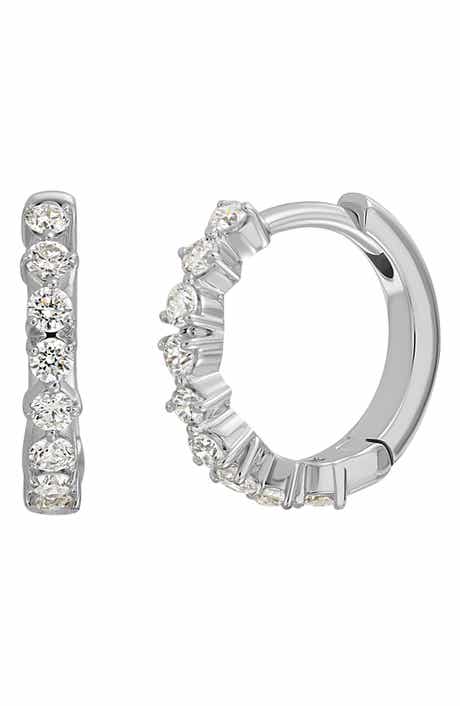 Bony Levy Rita Diamond Hoop Earrings