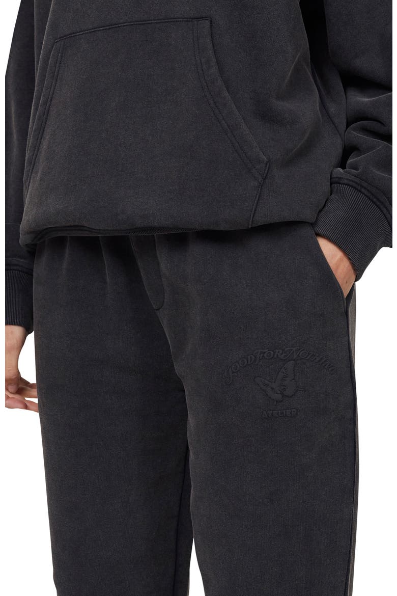Float Washed Relaxed Jogger, Alternate, color, Black