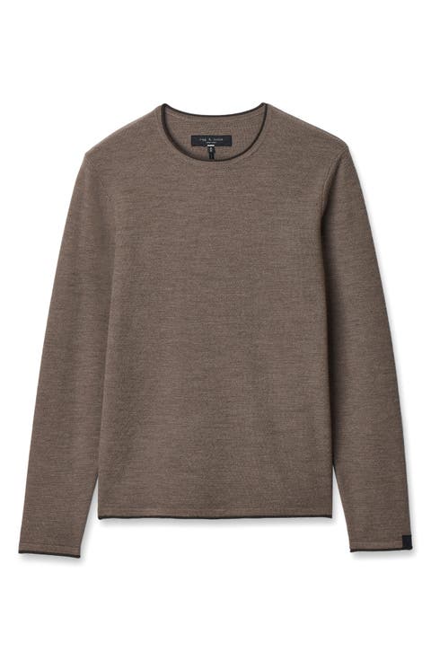 Brooks Wool Crewneck Sweater