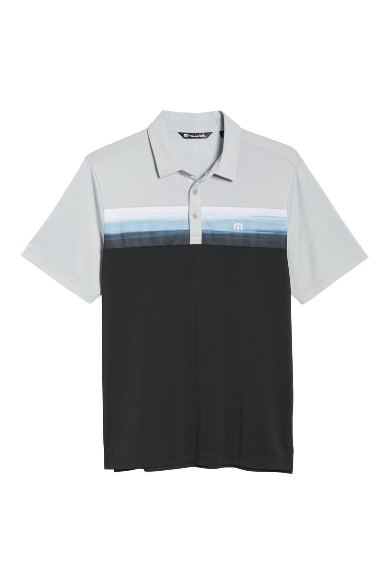 Wiz With Colorblock Polo, Alternate, color, HEATHER MICROCHIP