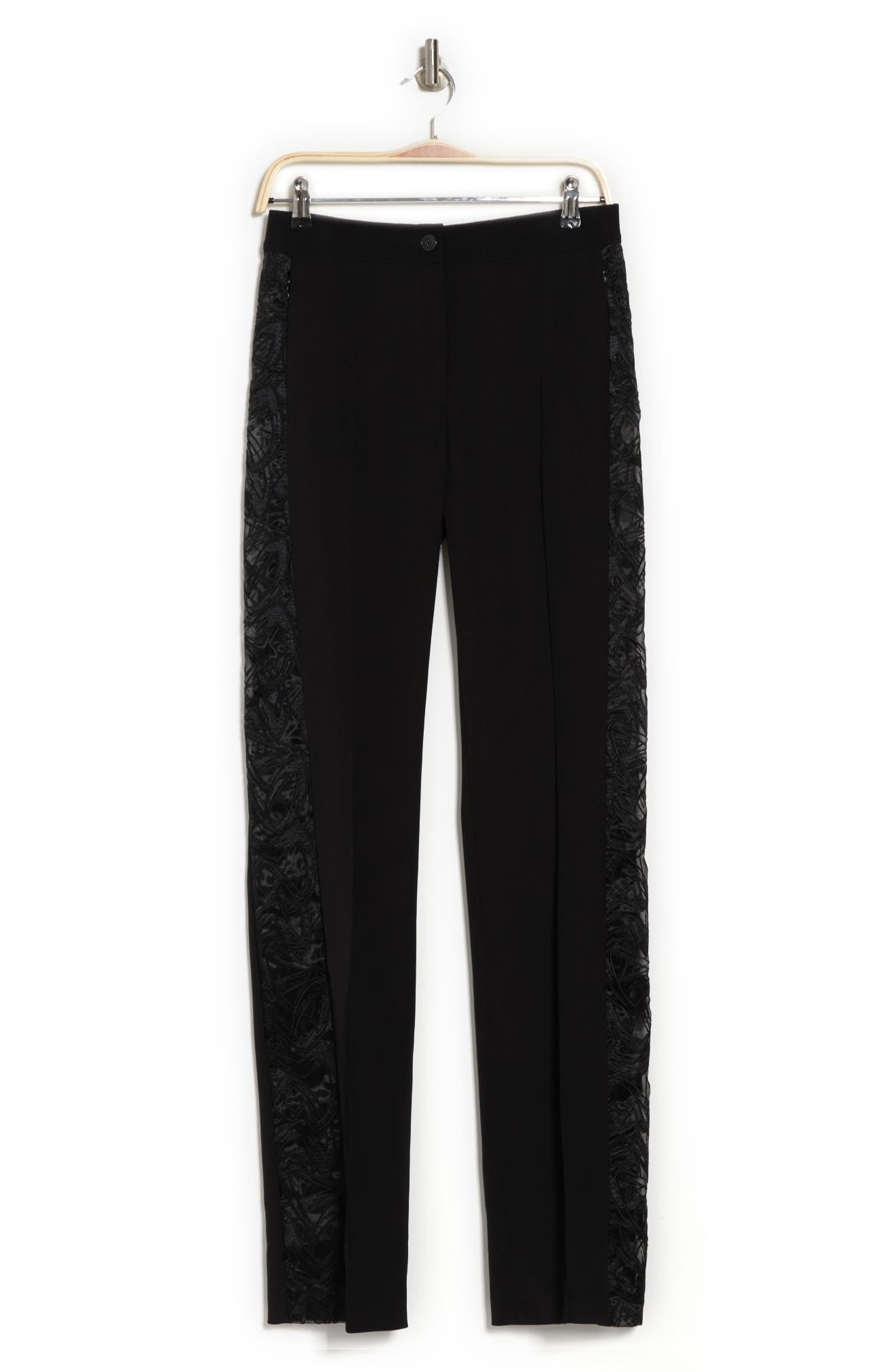 Akris Carl Silk Embroidered Pants (Women) | Nordstromrack