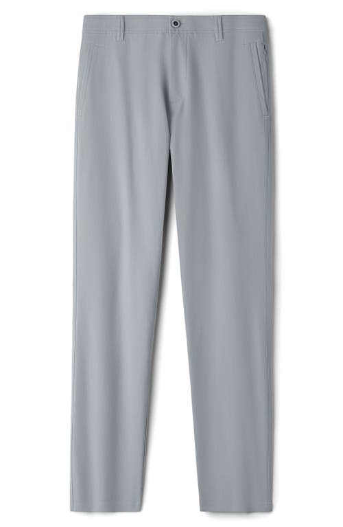 Rhone Nomad Slim Fit Tech Water Repellent Chinos In Gray