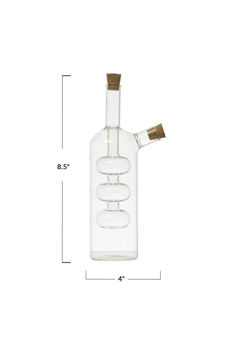 Oil and Vinegar Cruet, Alternate, color, Clear