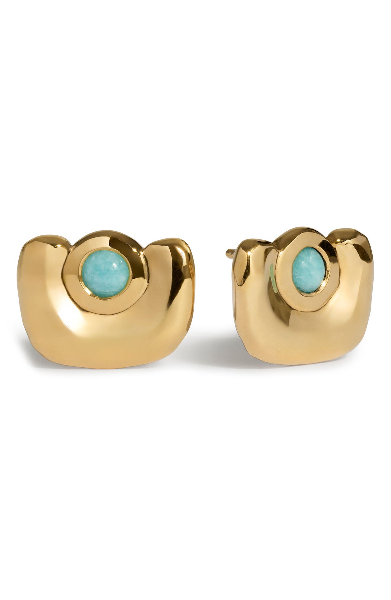 selected 18K GOLD VERMEIL / AMAZONITE