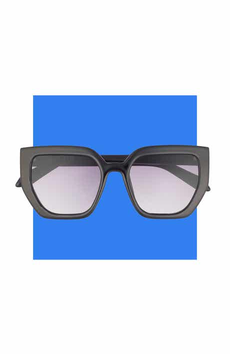 Contoured Oversize Square Sunglasses