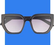 QUAY Contoured Oversize Square Sunglasses