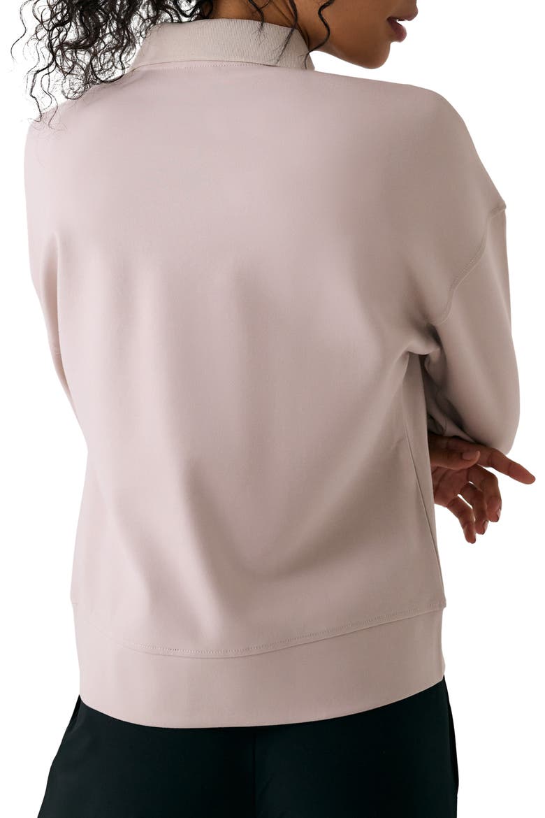 Mindset Johnny Collar Sweatshirt, Alternate, color, ABALONE