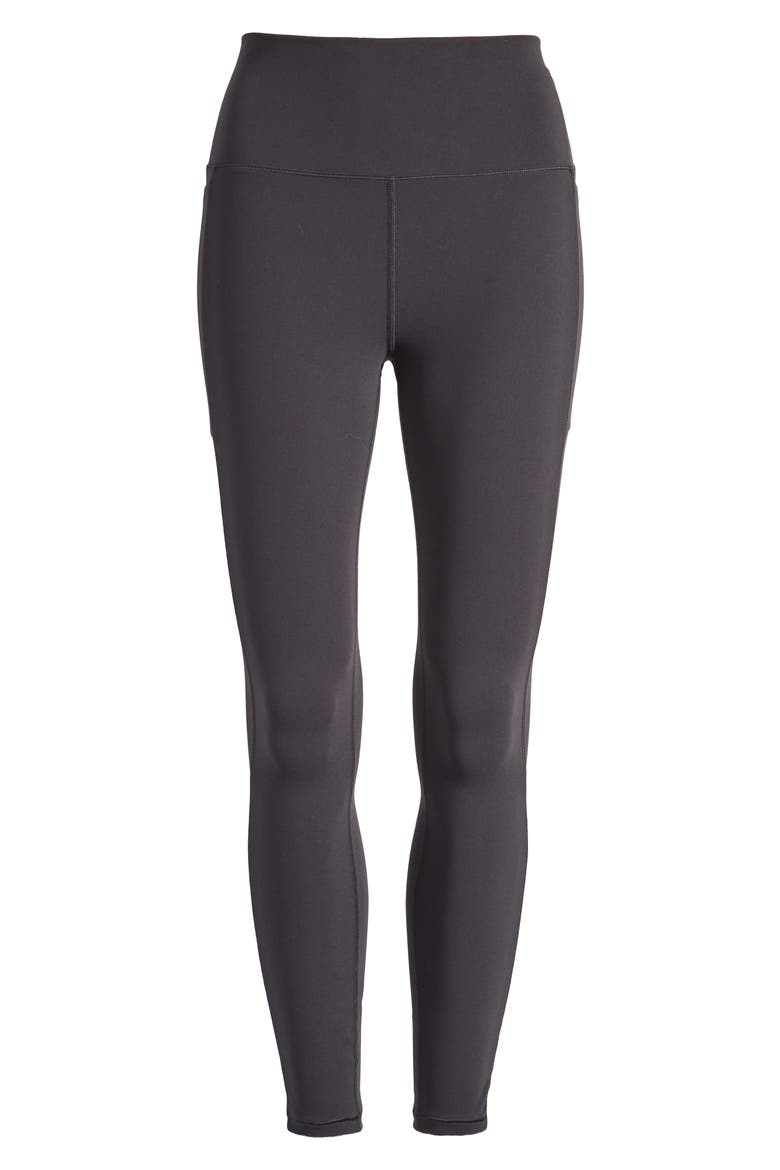Studio Pocket Leggings, Alternate, color, BLACK