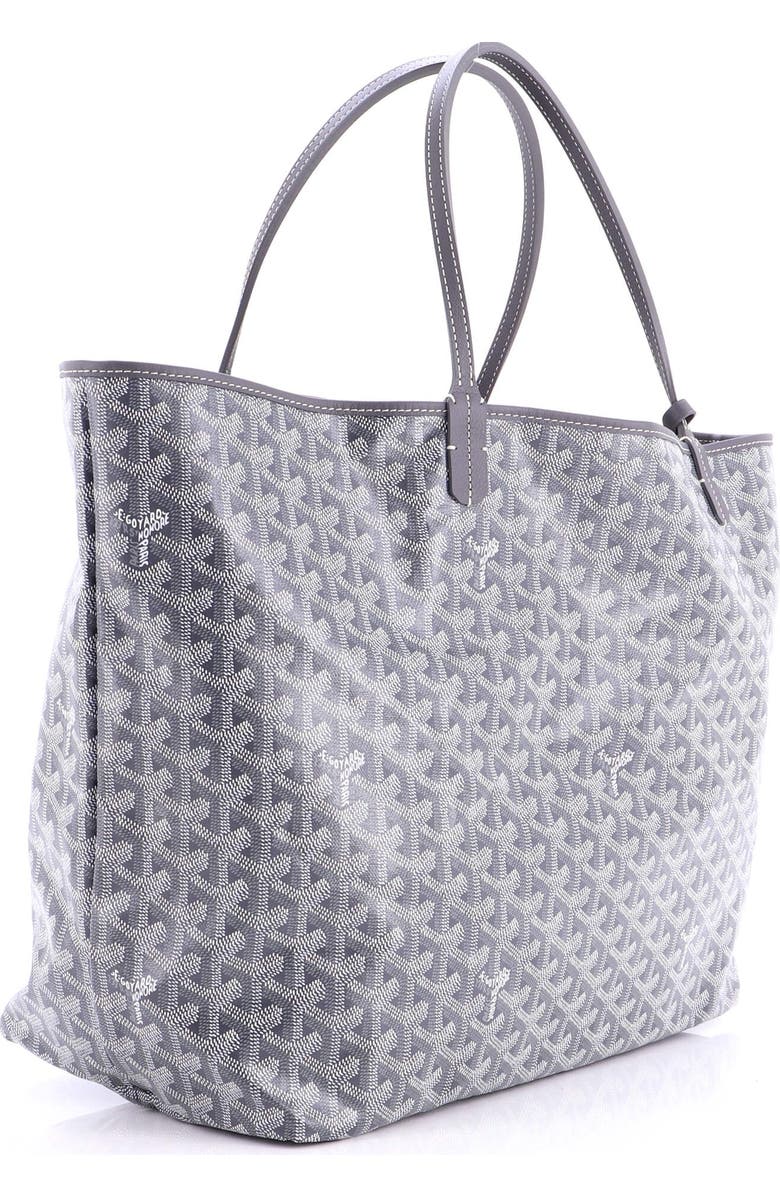Pre-Owned Goyard Saint Louis Tote Coated Canvas GM, Alternate, color, Gray