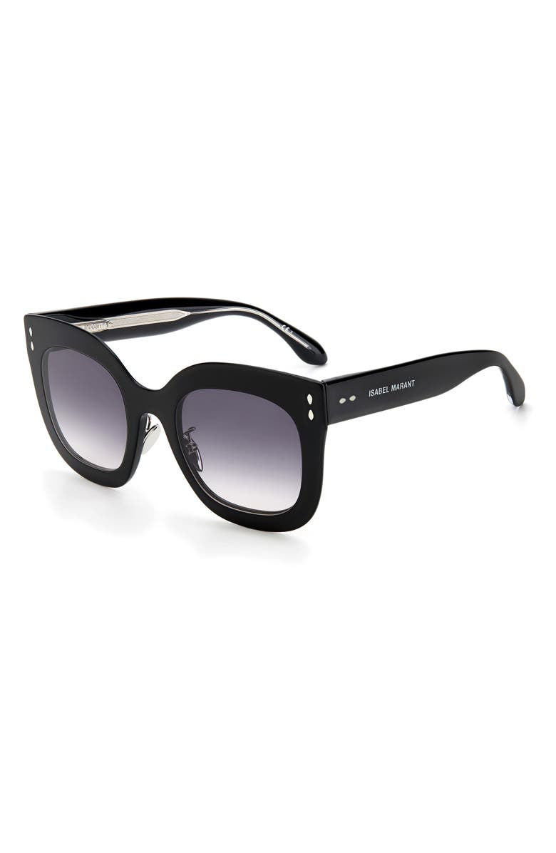 Isabel Marant 52mm Gradient Cat Eye Sunglasses, Alternate, color, 