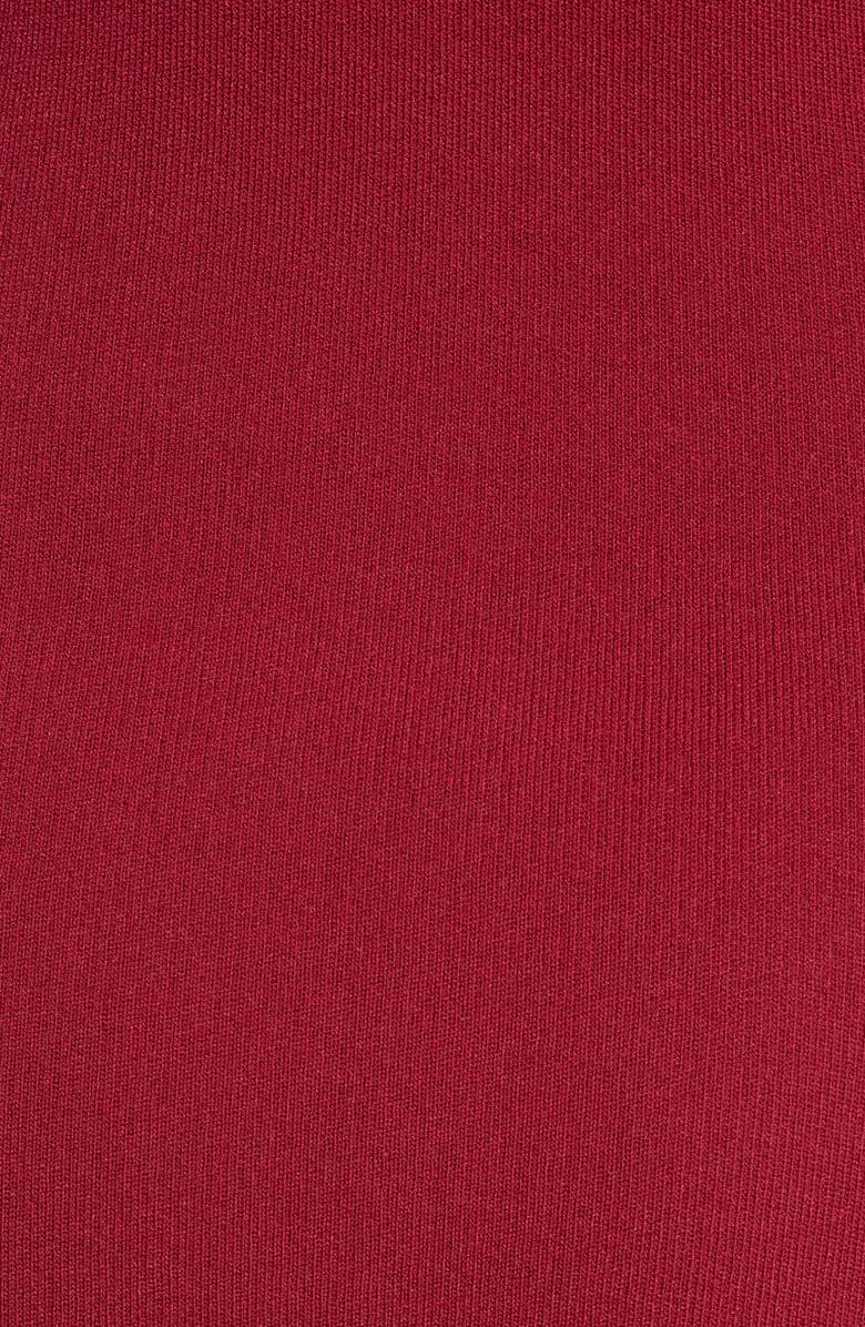 Simkhai Jonathan Simkhai Slashed Knit Ruffle Off the Shoulder Dress, Alternate, color, 