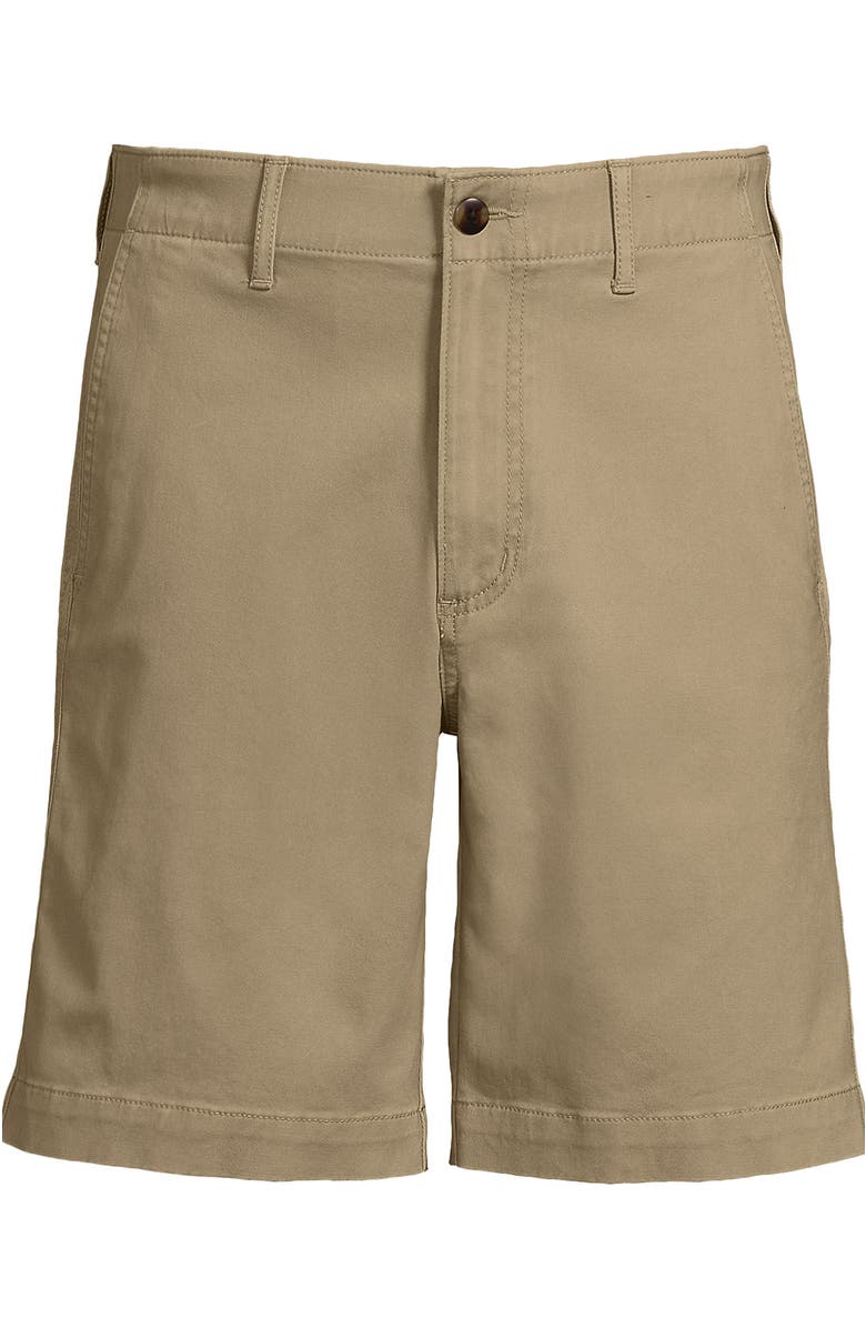 Lands' End Knockabout 9" Comfort Waist Classic Fit Chino Short, Alternate, color, Desert Tan