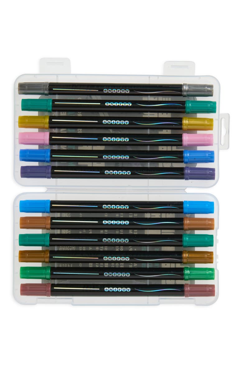 Metallic 12-Piece Unstoppable Ink Set, Main, color, MULTI