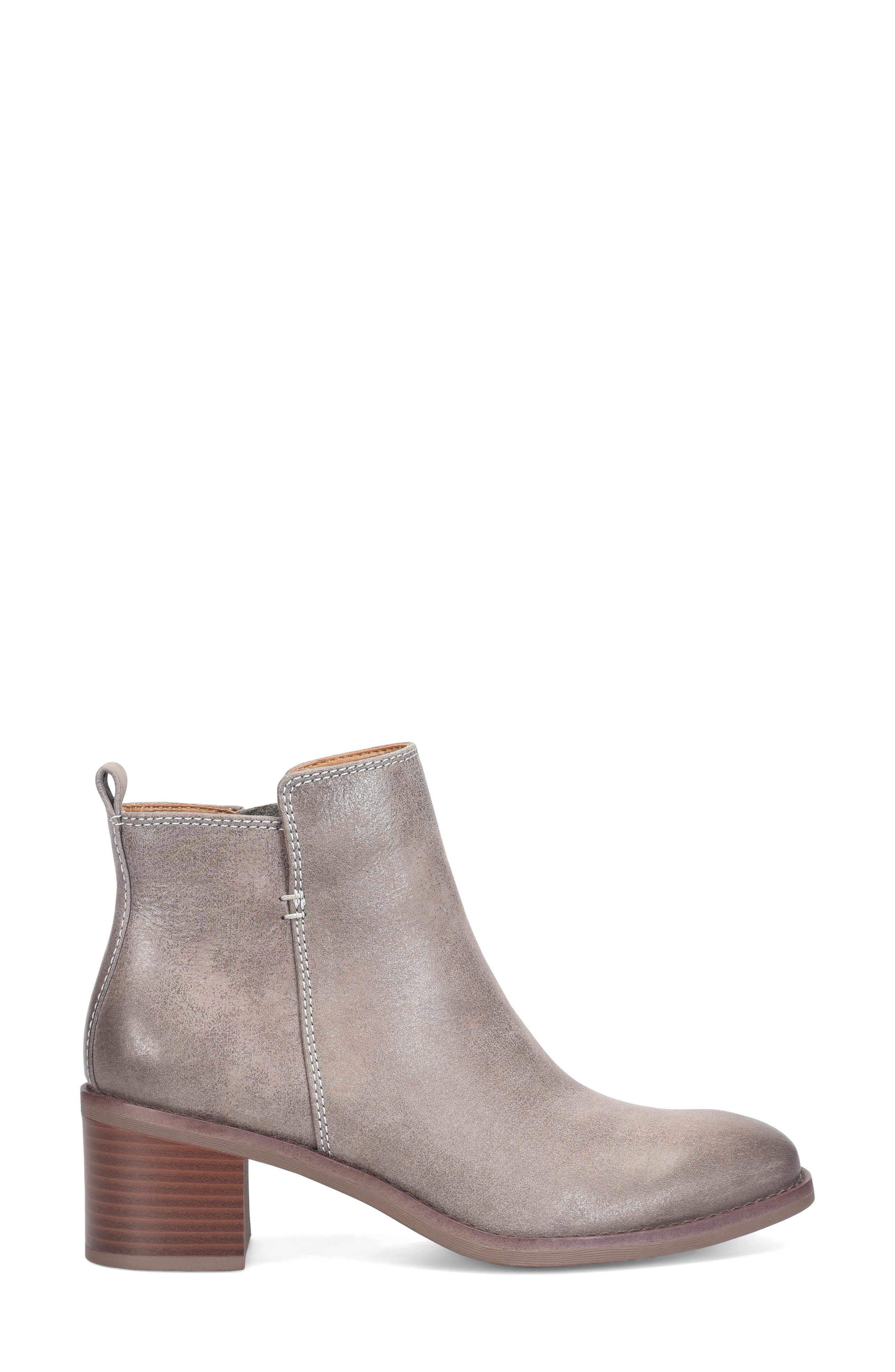 Heather Bootie, Alternate, color, GREY