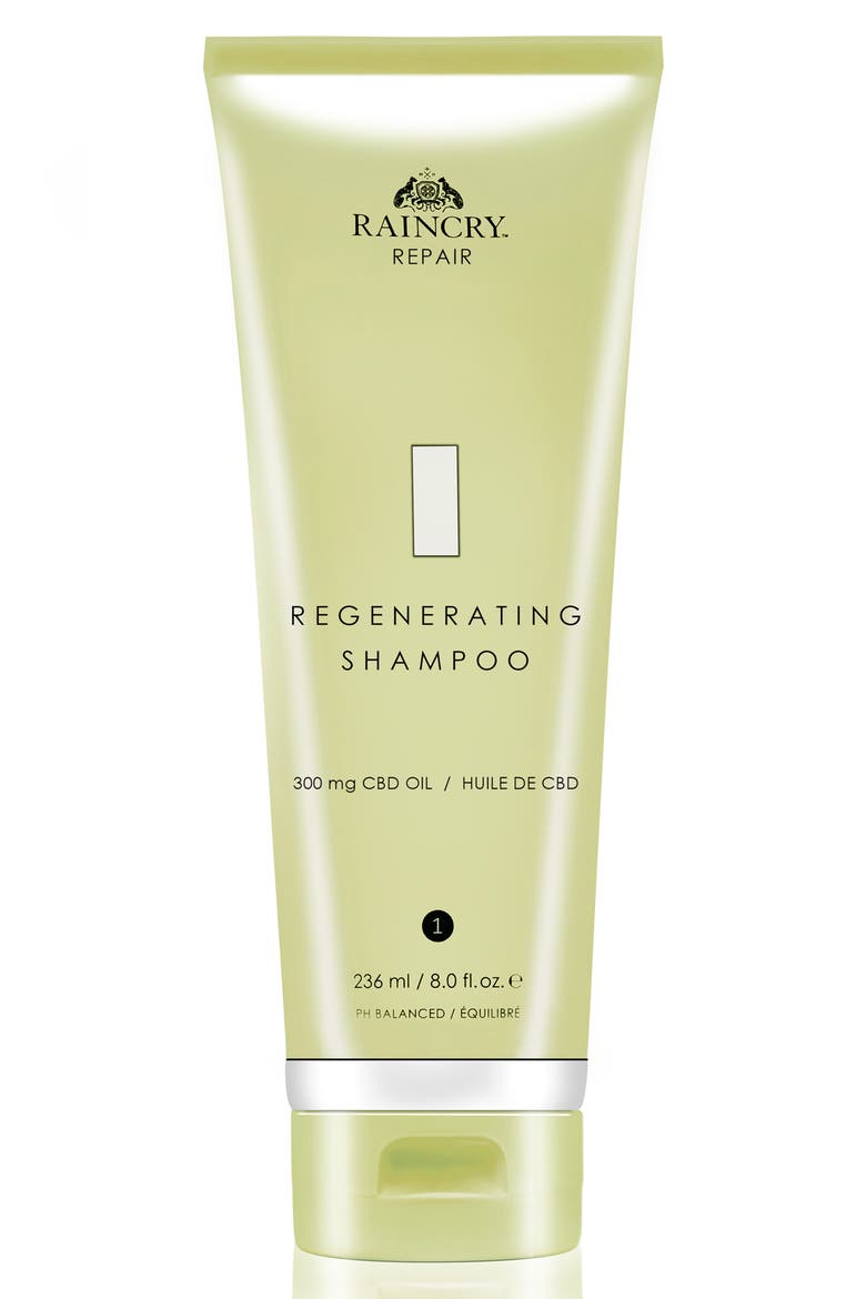 Regenerating Shampoo with CBD Oil, Main, color, NO COLOR