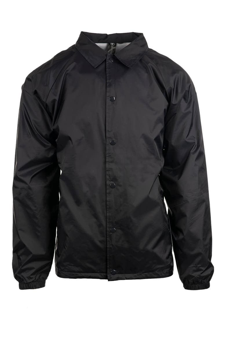 Mentor Water Repellent Windbreaker, Alternate, color, BLACK