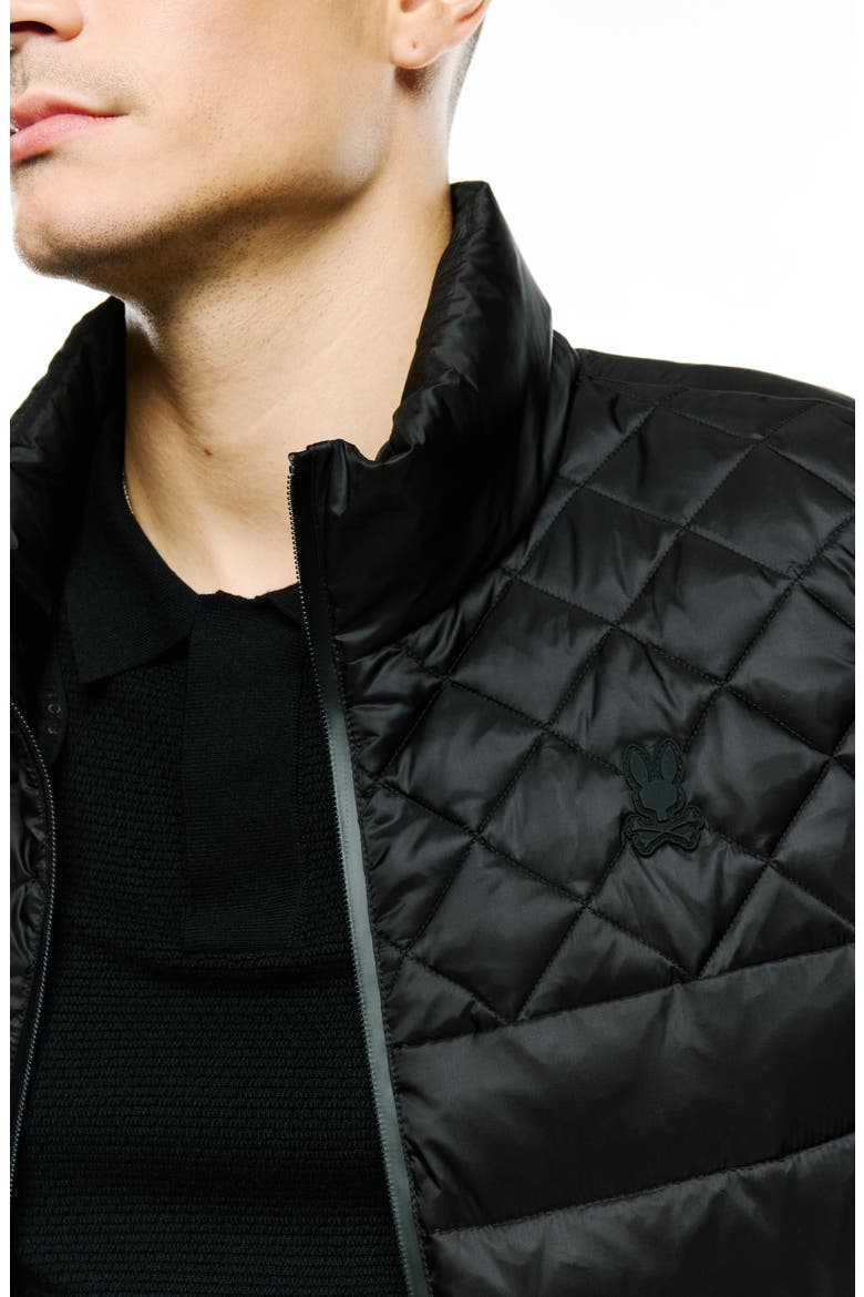 Emerik Puffer Vest, Alternate, color, BLACK