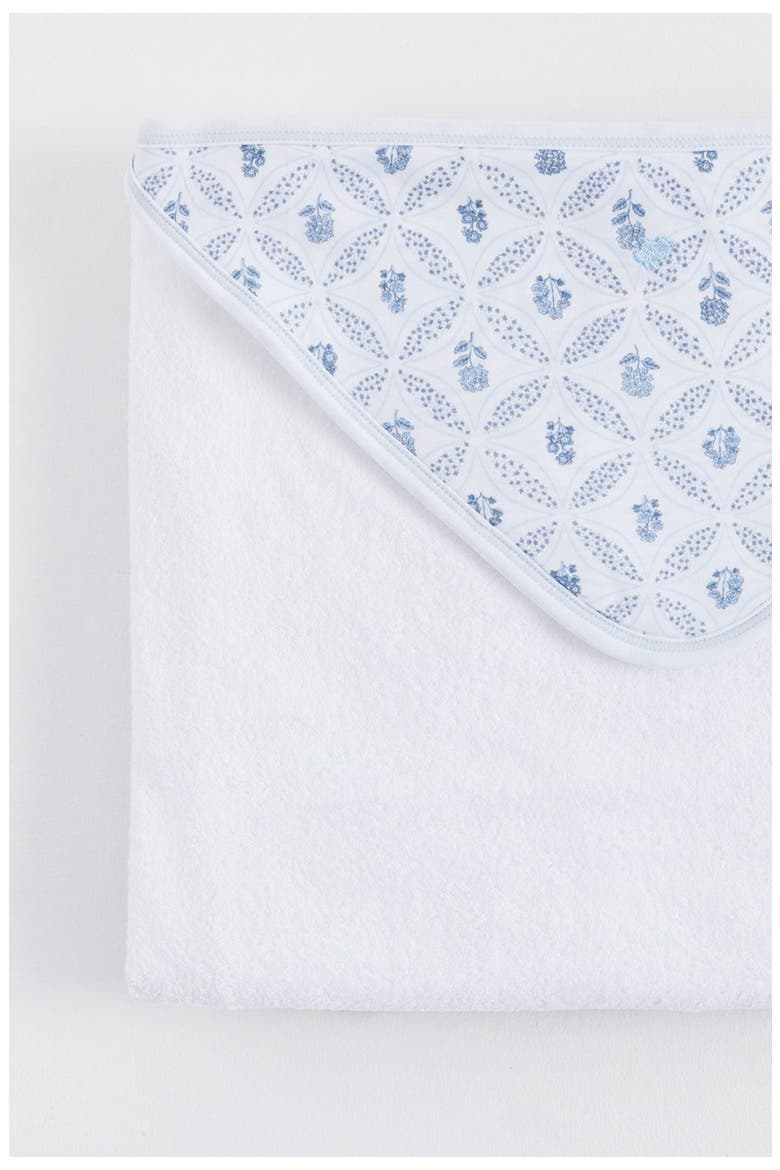 Large Fluffy Towel, Alternate, color, White
