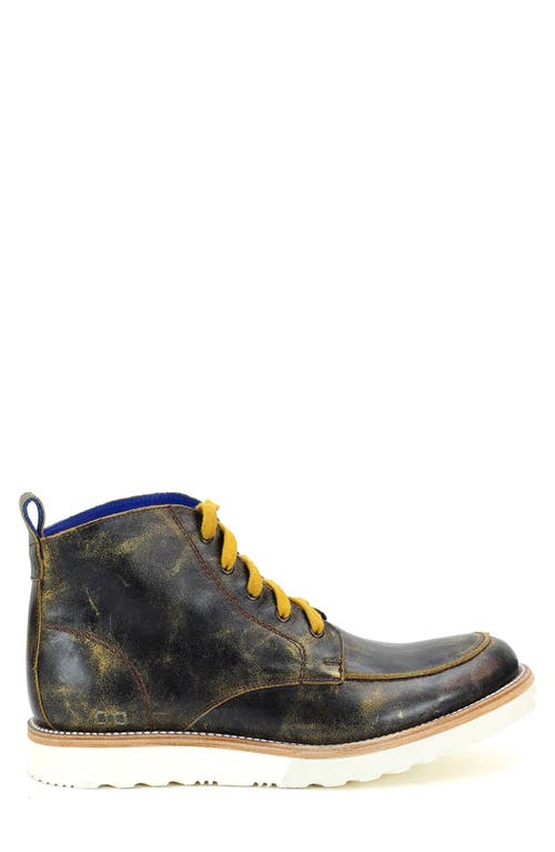 Bed Stu Lincoln Moc Toe Boot In Black Deluxe