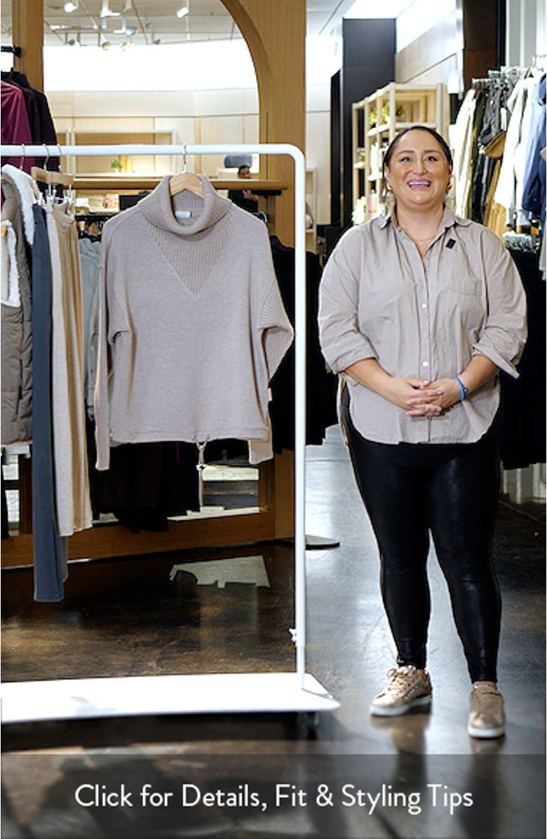 Hannah Cowl Neck Sweatshirt, sales video thumbnail