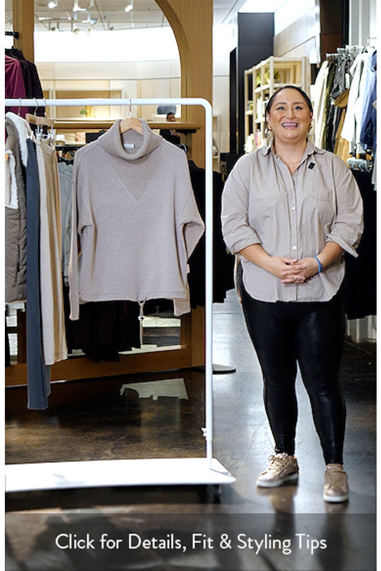 Hannah Cowl Neck Sweatshirt video