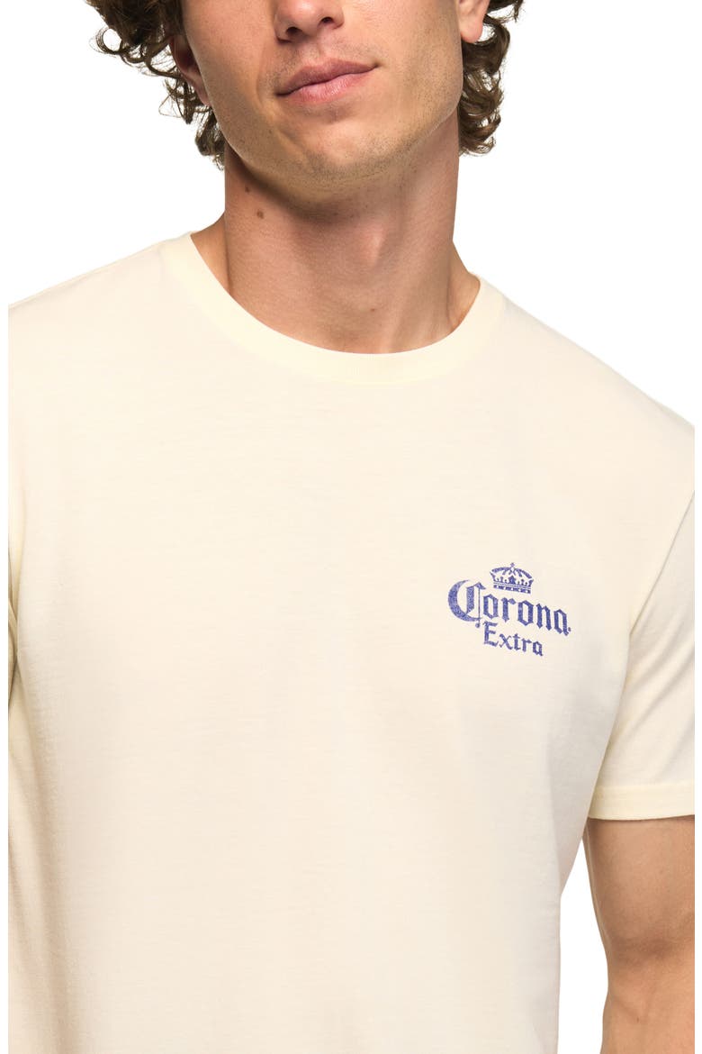 Corona Iguana Cotton Blend Graphic T-Shirt, Alternate, color, WINTER WHITE
