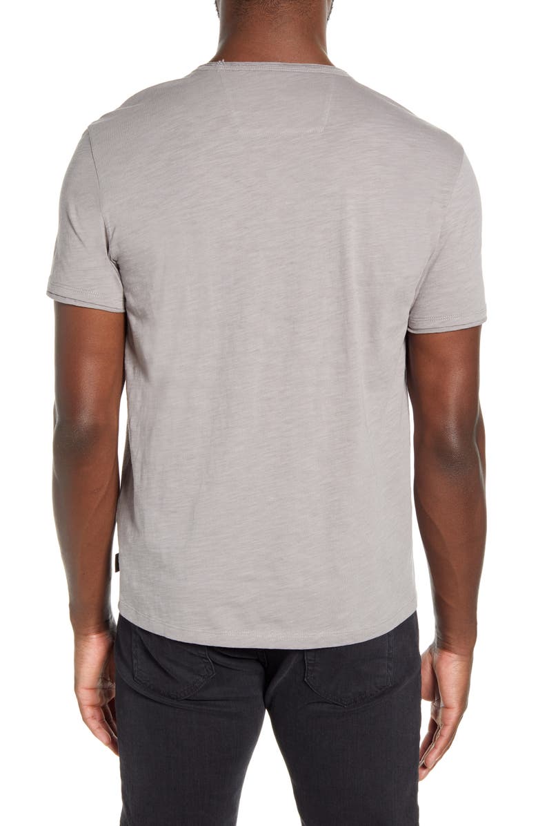 John Varvatos Star USA Slubbed V-Neck T-Shirt, Alternate, color, 