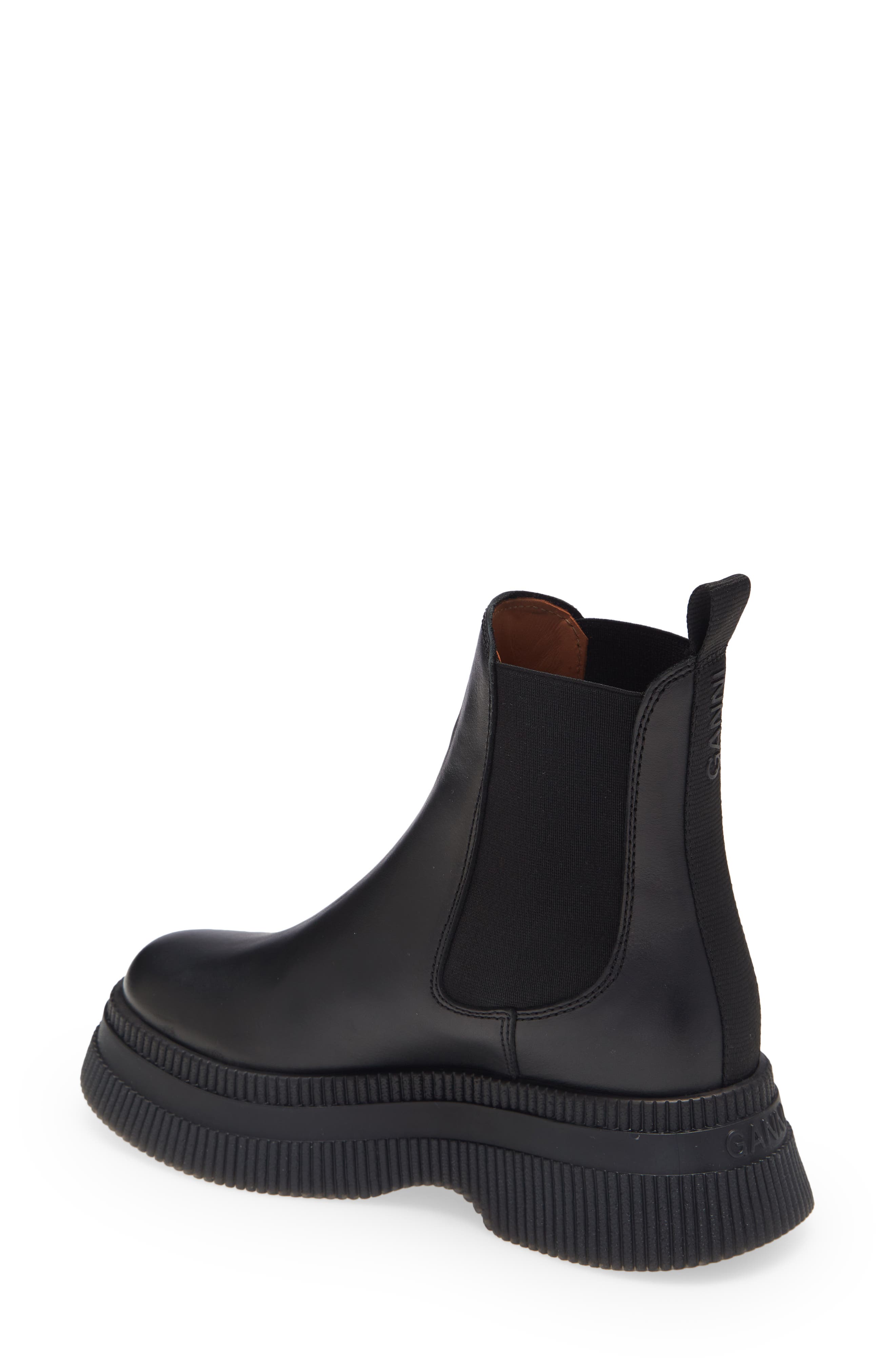 Ganni Platform Chelsea Boot, Alternate, color, 