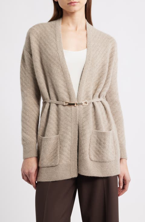 The Diane Cashmere Open Front Cardigan