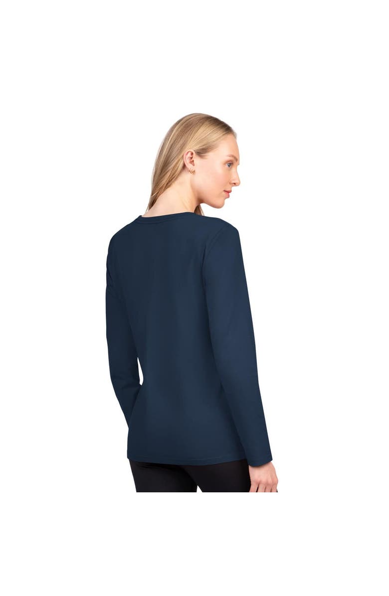 G-III 4HER BY CARL BANKS Women
s G-III 4Her by Carl Banks  College Navy Seattle Seahawks Best Play Long Sleeve T-Shirt, Alternate, color, College Navy